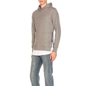 NWOT John Elliott Slim Fit Villain Archive Hoodie With Side Zippers Men's Medium